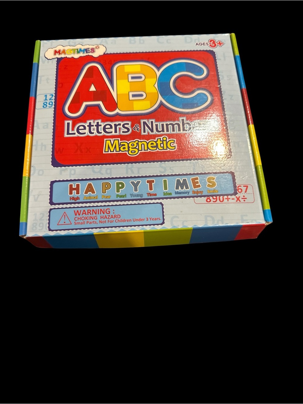 HappyTimes ABC Magnetic Letters & Numbers - Multicolor